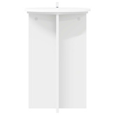 Stojak na rośliny 2 pcs Biały ?40 x 60 cm Drewno inżynieryjne