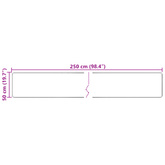 Chodnik dywanowy MARSA Wielokolorowe 50 x 250 cm