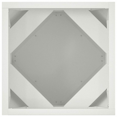 Donica Biały 30 x 30 x 30 cm Stal