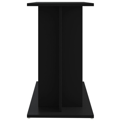 Szafka pod akwarium, czarna, 80x35x60 cm