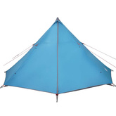 vidaXL Namiot rodzinny tipi, 8-os., niebieski, wodoszczelny model standard