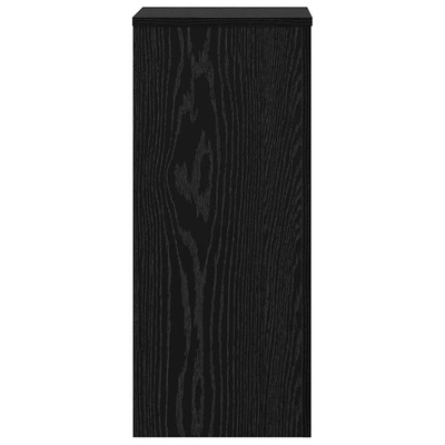 Stojak na rośliny 2 pcs Czarny Dąb 30 x 30 x 70 cm