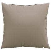 Poduszki ozdobne, 4 szt., taupe, 40x40 cm, tkanina