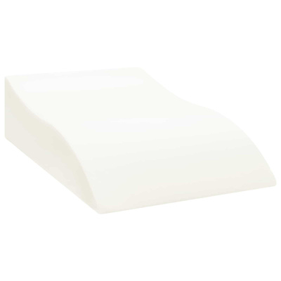 Poduszka na nogi Szary 68 x 40 x 18 cm Pianka PU