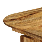 vidaXL Biurko, 110 x 50 x 76 cm, lite drewno mango