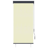 vidaXL Roleta zewnętrzna, 80x250 cm, kremowa