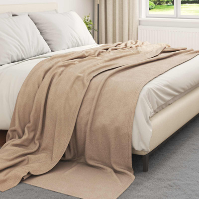 Koce narzutowe 6 pcs Camel 270 x 240 cm Polar