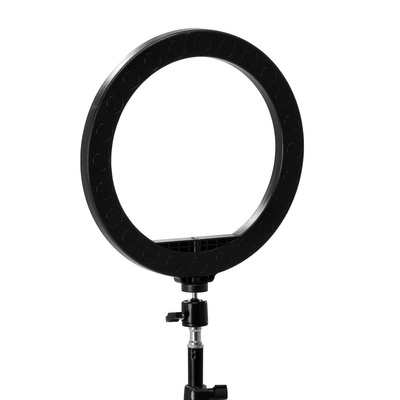 GLOW lampa pierścieniowa ring 10" RGB bsc ze statywem 10W 148019