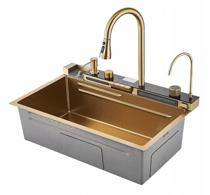 Zlewozmywak stalowy Mango Premium GOLD