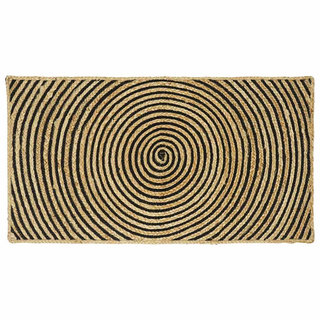 Dywany pokojowe Czarny 60 x 110 cm Juta
