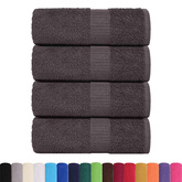 Ręczniki dla gości, FROGN, 4 szt., antracyt, 30x50 cm, 360 g/m?