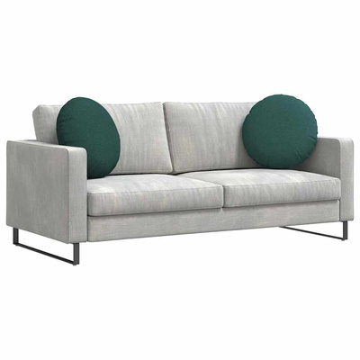 Poduszki na siedziska 2 pcs Ciemna zieleń ?50 x 19 cm tkanina