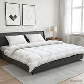 Zestaw kołdry i poduszek 3 szt. 200x220 cm Zima 450 GSM Wełna