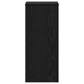 Stojak na rośliny 2 pcs Czarny Dąb 30 x 30 x 70 cm