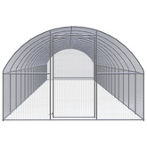 Klatka zewnętrzna dla kurcząt, 3x16x2 m, stal galwanizowana