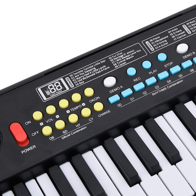 37 klawiszy pianina elektrycznego z mikrofonem dla dzieci