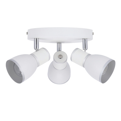 Lampa sufitowa candellux fido 98-63397 plafon e14 biały+chrom