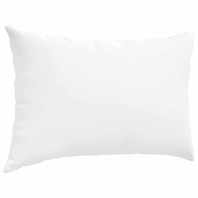 Poduszki na sofę 2 pcs Biały 60 x 40 cm tkanina