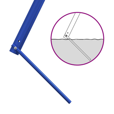 Zestaw huśtawek na świeżym powietrzu Wielokolorowe Stal i PE