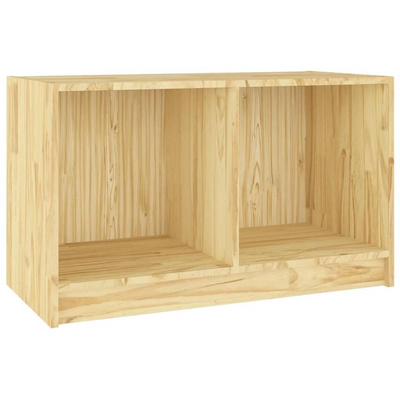 vidaXL Szafka pod TV, 70x33x42 cm, lite drewno sosnowe