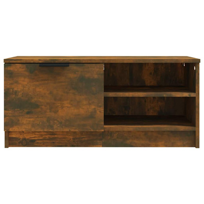Szafka pod telewizor, 2 szt., przydymiony dąb, 80x35x36,5 cm