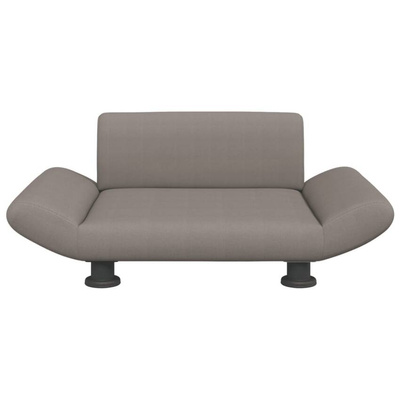 vidaXL Legowisko dla psa, kolor taupe, 70x45x28 cm, obite tkaniną