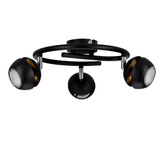 Boni spirala 3x3w gu10 led czarny