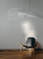 Lampa wisząca KP-21 BIAŁY z serii KAPELUSZ