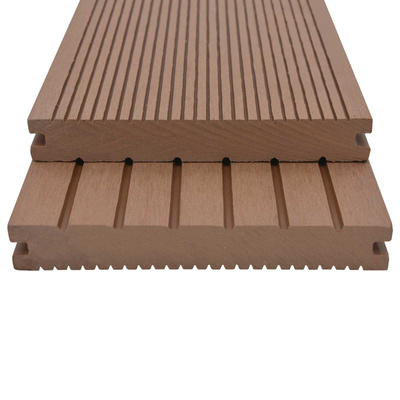 Deska Tarasowa 6 pcs Jasny Brąz Kompozyt drewniano-plastikowy