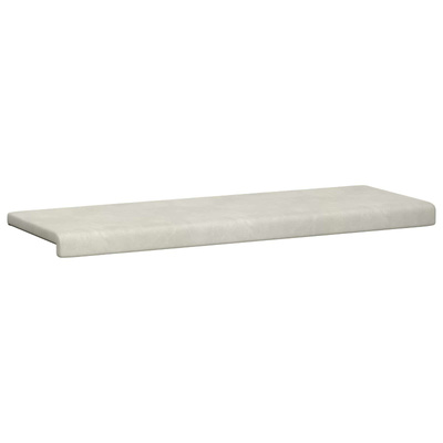 Poduszka na ławkę Welur kremowy Głębokość 35 cm