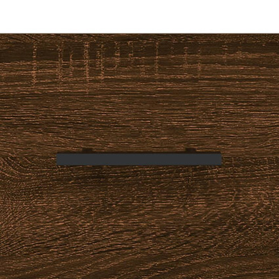 vidaXL Szafka pod TV, brązowy dąb, 102x36x50 cm