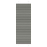 Roleta plisowana antracytowa 80x200 cm Szerokość tkaniny 79,4cm