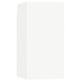 vidaXL Szafki telewizyjne, 4 szt., białe, 30,5x30x60 cm, płyta wiórowa