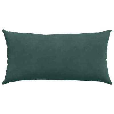 Poduszki na sofę 2 pcs Ciemna zieleń 80 x 40 cm