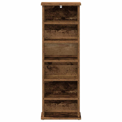 Kabinet na płyty CD Stare drewno 60 x 17 x 92 cm