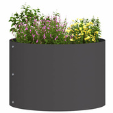 Pierścień doniczki 5 pcs Czarny 30 x 30 x 20 cm Stal zimnogięta