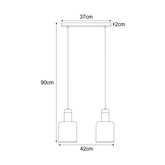 Lampa wisząca K-5256 z serii ALTO