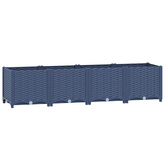 Donica do podniesionej rabaty, 160x40x38 cm, polipropylen