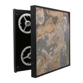 Luxan Lampa sufitowa 59x59 czarny 90w led 4000k led s. white