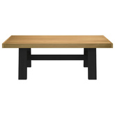 Stolik kawowy, NOAIN, 120x60x40 cm, lite drewno sosnowe