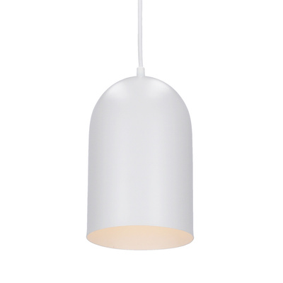 Lampa wisząca owalna biała 1xE27 Oss Ledea 50101184