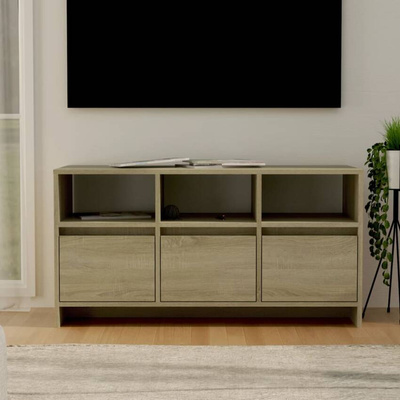 vidaXL Szafka pod TV, dąb sonoma, 102x37,5x52,5 cm