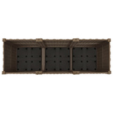 Donica do podniesionej rabaty, 120x40x38 cm, polipropylen