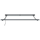 Rama markizy Z regulacją Antracyt 3 x 2,5 m Stal