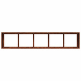 Doniczka Rusty 200x40x40 cm Stal nierdzewna