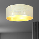 Lampa sufitowa  ASTON 3 WHITE/GOLD