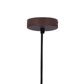 lampa wisząca viborg 320mm ledea 50101270 E27 40w metal brązowy