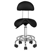 Taboret kosmetyczny 6001 czarny  118591