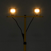 Reflektor LED ze stojakiem, 2x10 W, ciepłe białe światło