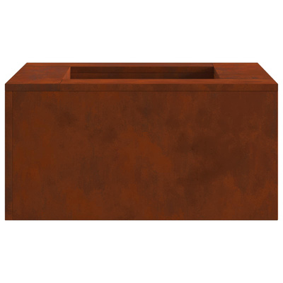 Kominek Brązowy 80 x 80 x 40 cm